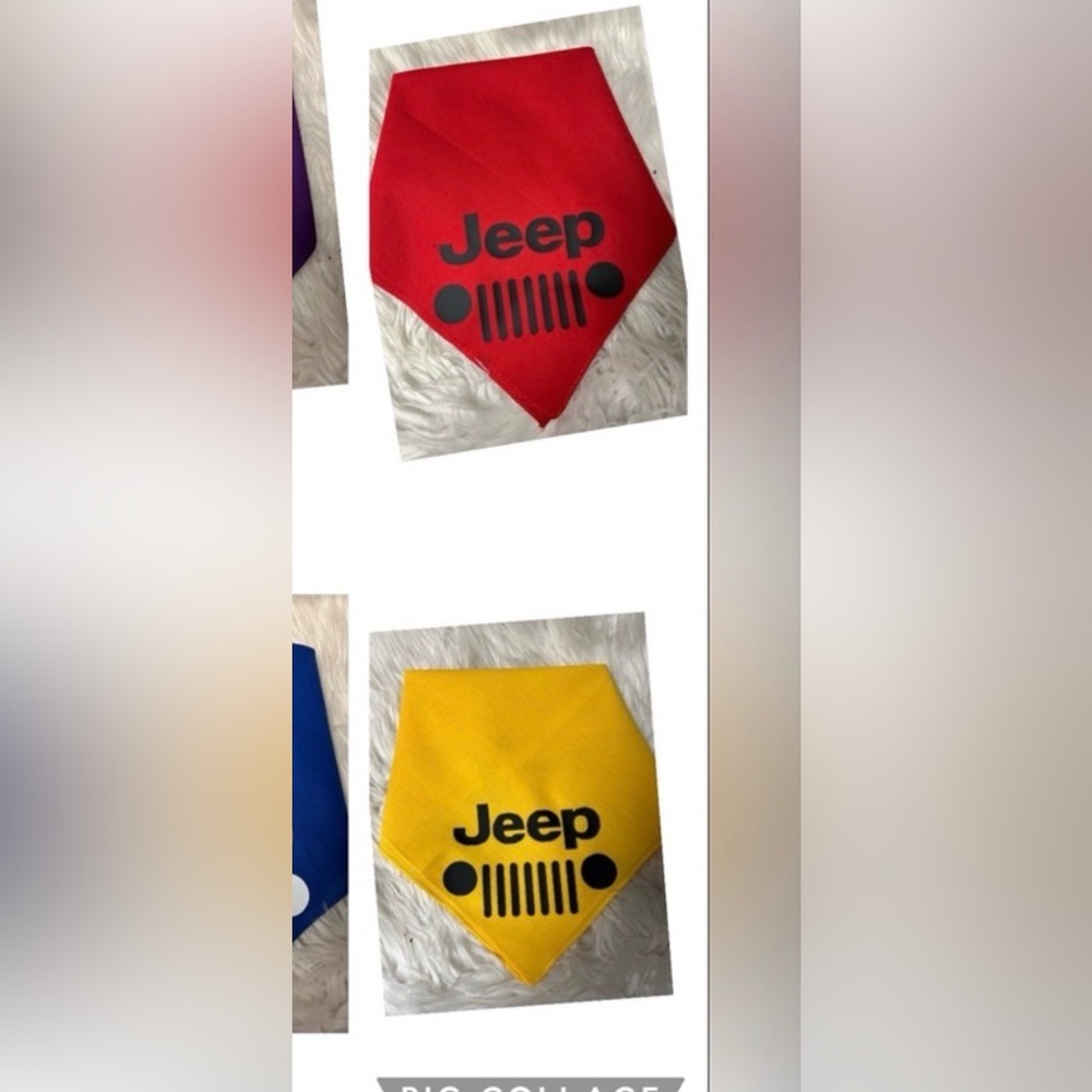 Brand new bundle of dog bandannas